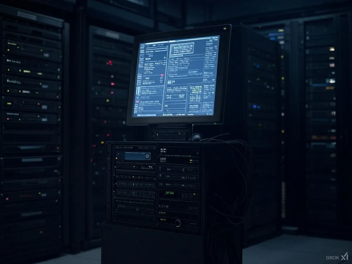 Server monitoring dashboard