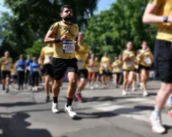 Running - Sports helped balance my nerdy side